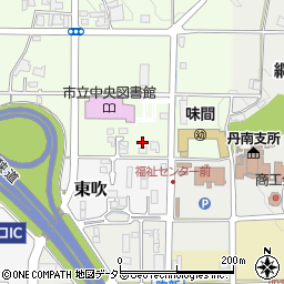 兵庫県丹波篠山市西吹78-4周辺の地図