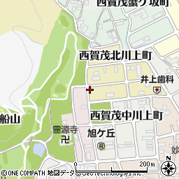 京都府京都市北区西賀茂北川上町79周辺の地図