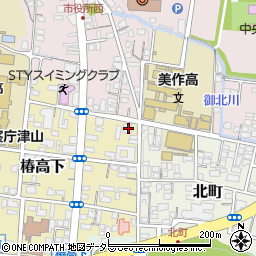 岡山県津山市椿高下95周辺の地図