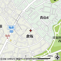 愛知県名古屋市緑区倉坂40周辺の地図