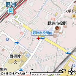 関西みらい銀行野洲支店 ＡＴＭ周辺の地図