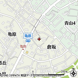 愛知県名古屋市緑区倉坂35周辺の地図