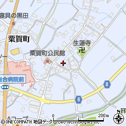 兵庫県神崎郡神河町粟賀町195周辺の地図