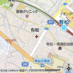 愛知県名古屋市緑区有松周辺の地図