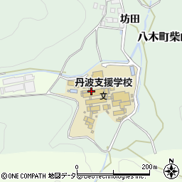 京都府立丹波支援学校周辺の地図