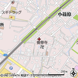 滋賀県野洲市小篠原2412周辺の地図