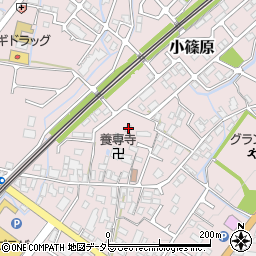 滋賀県野洲市小篠原1450周辺の地図