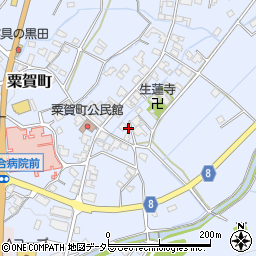 兵庫県神崎郡神河町粟賀町196周辺の地図