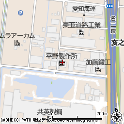 協和運輸株式会社　飛島倉庫周辺の地図
