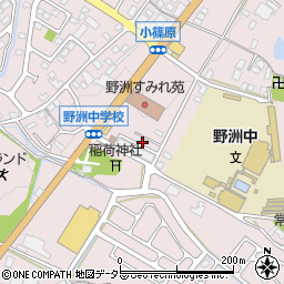 滋賀県野洲市小篠原484周辺の地図