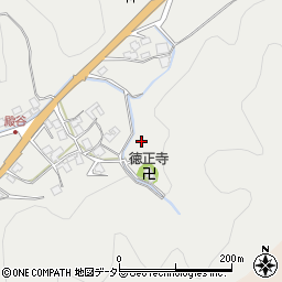 京都府南丹市園部町殿谷周辺の地図