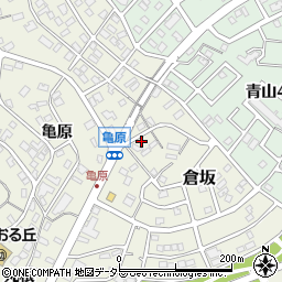 愛知県名古屋市緑区倉坂34周辺の地図