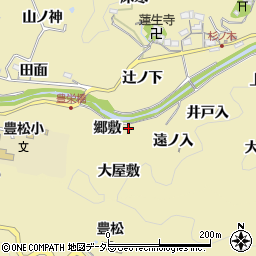 愛知県豊田市坂上町遠ノ入周辺の地図