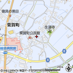兵庫県神崎郡神河町粟賀町194周辺の地図