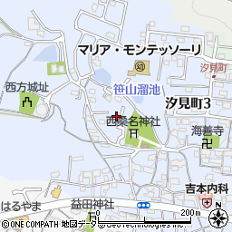 三重県桑名市西方709周辺の地図