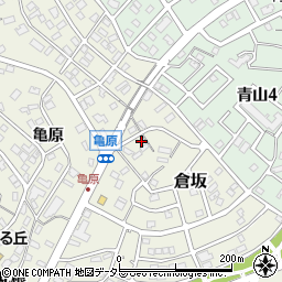 愛知県名古屋市緑区倉坂204周辺の地図