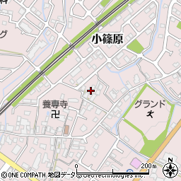 滋賀県野洲市小篠原1496周辺の地図