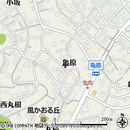 愛知県名古屋市緑区大高町（亀原）周辺の地図