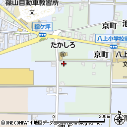 兵庫県丹波篠山市糯ケ坪123周辺の地図