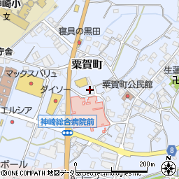 兵庫県神崎郡神河町粟賀町397周辺の地図