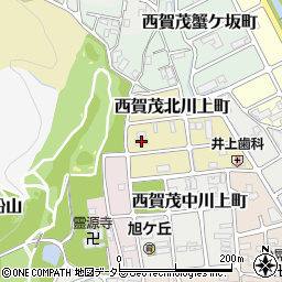 ナトゥーラ西賀茂周辺の地図