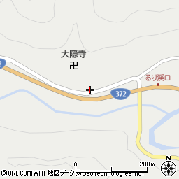 京都府南丹市園部町天引上北周辺の地図