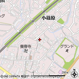 滋賀県野洲市小篠原1495周辺の地図