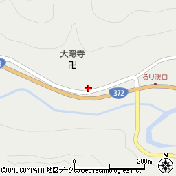 京都府南丹市園部町天引（上北）周辺の地図
