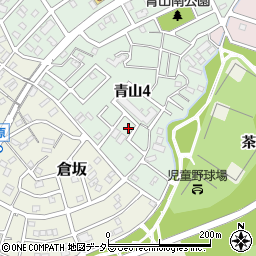 愛知県名古屋市緑区青山4丁目503周辺の地図