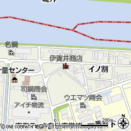 株式会社伊賀井商店　第２倉庫周辺の地図