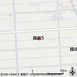 愛知県弥富市操出5丁目周辺の地図