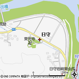 静岡県田方郡函南町日守1097-1周辺の地図