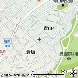 愛知県名古屋市緑区青山4丁目441周辺の地図