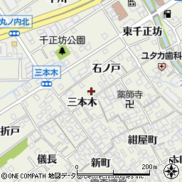愛知県名古屋市緑区大高町石ノ戸1周辺の地図