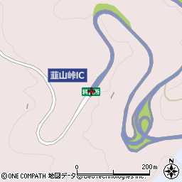 韮山峠ＩＣ周辺の地図