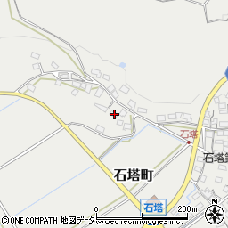滋賀県東近江市石塔町705周辺の地図