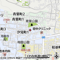 三重県桑名市汐見町2丁目6周辺の地図