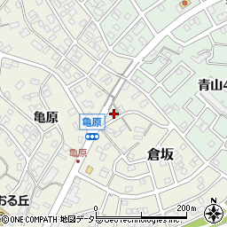 愛知県名古屋市緑区倉坂80周辺の地図