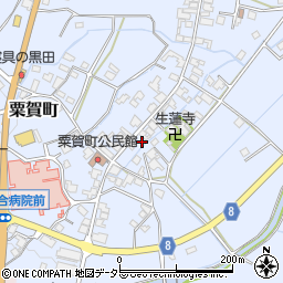 兵庫県神崎郡神河町粟賀町180周辺の地図
