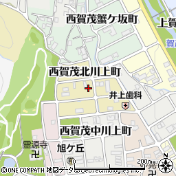 〒603-8816 京都府京都市北区西賀茂北川上町の地図