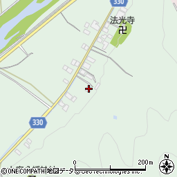 岡山県真庭市大庭101周辺の地図