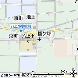 兵庫県丹波篠山市糯ケ坪165周辺の地図