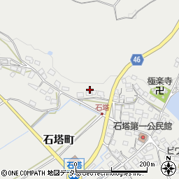 滋賀県東近江市石塔町798周辺の地図