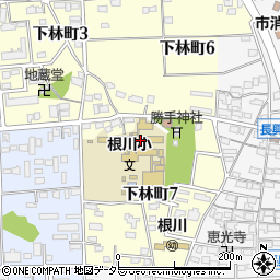 豊田市立根川小学校周辺の地図