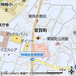兵庫県神崎郡神河町粟賀町407周辺の地図