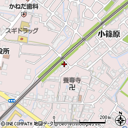 滋賀県野洲市小篠原2395周辺の地図