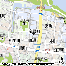 〒511-0013 三重県桑名市宝殿町の地図