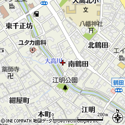 愛知県名古屋市緑区大高町町屋川62周辺の地図