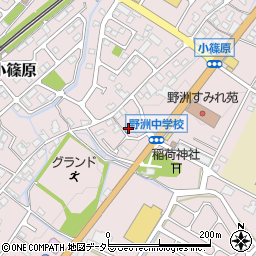 滋賀県野洲市小篠原769周辺の地図