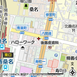 京楽飯店周辺の地図